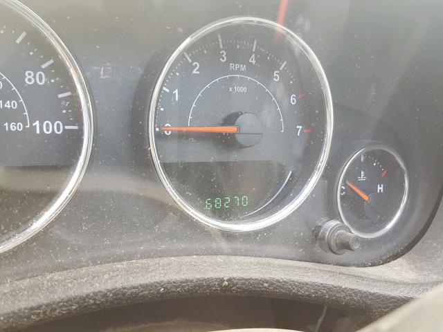 1J4AA5D15BL573473 - 2011 JEEP WRANGLER S Սև լուսանկար 8