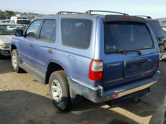 JT3GM84R9X0048878 - 1999 TOYOTA 4RUNNER BLUE photo 3