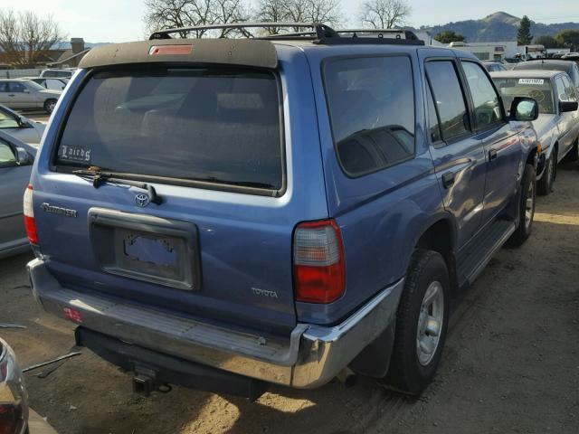 JT3GM84R9X0048878 - 1999 TOYOTA 4RUNNER BLUE photo 4