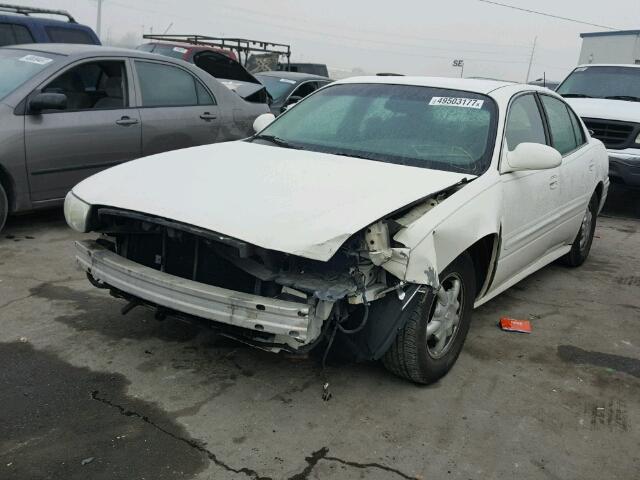 1G4HP54K61U220014 - 2001 BUICK LESABRE CU WHITE photo 2