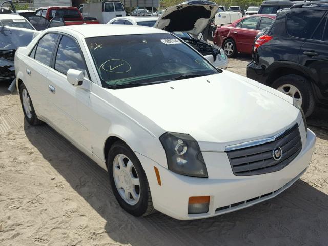 1G6DM577440164608 - 2004 CADILLAC CTS WHITE photo 1