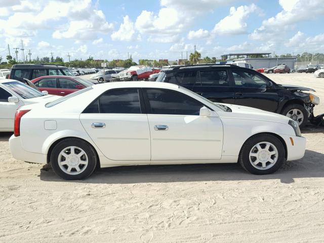 1G6DM577440164608 - 2004 CADILLAC CTS WHITE photo 9