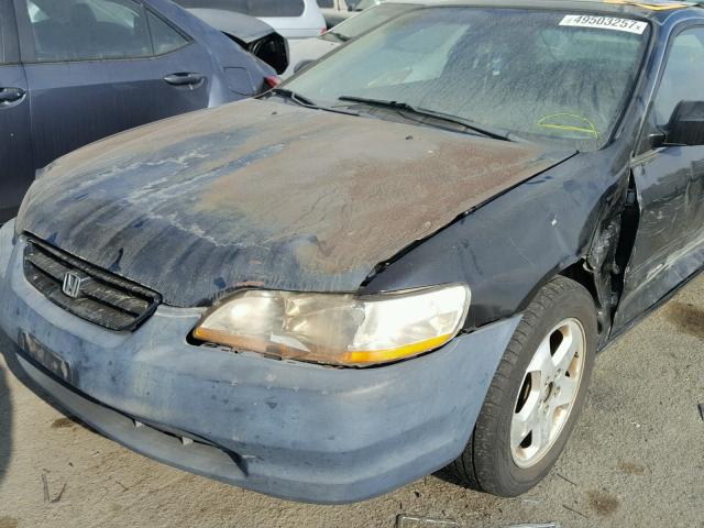 1HGCG2251XA029607 - 1999 HONDA ACCORD EX BLACK photo 9