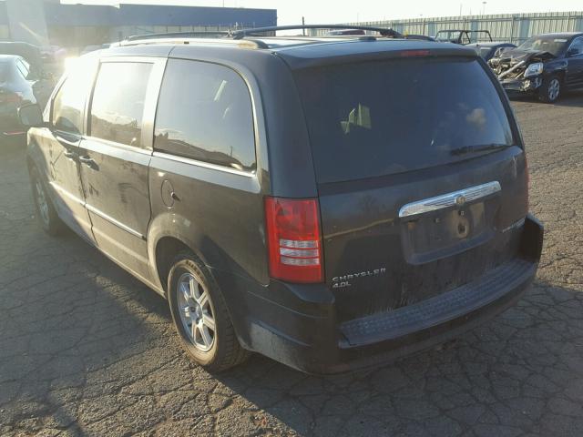 2A4RR5DXXAR149955 - 2010 CHRYSLER TOWN & COU BLACK photo 3