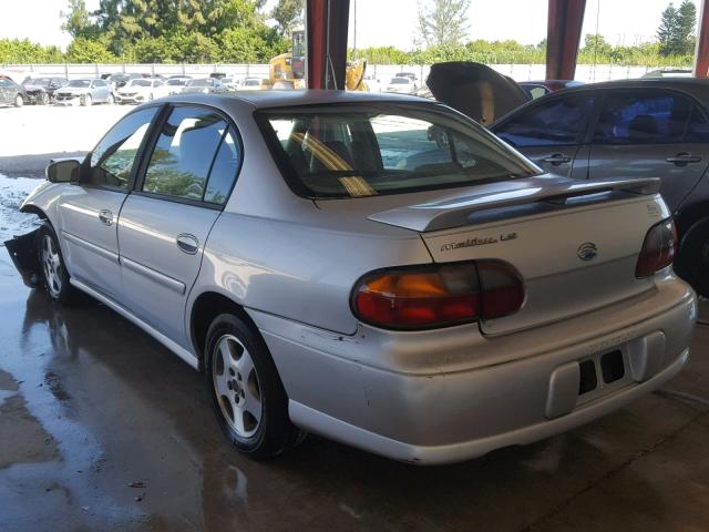 1G1NE52J33M588850 - 2003 CHEVROLET MALIBU LS 灰色 照片 3