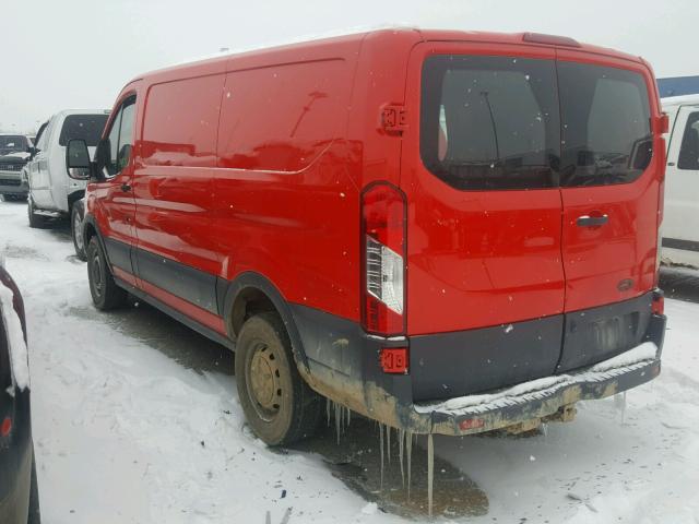 1FTYR1ZM8GKA73393 - 2016 FORD TRANSIT T- RED photo 3