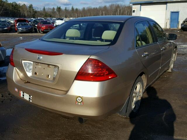 1HGCM55756A005591 - 2006 HONDA ACCORD EX 金色 照片 4