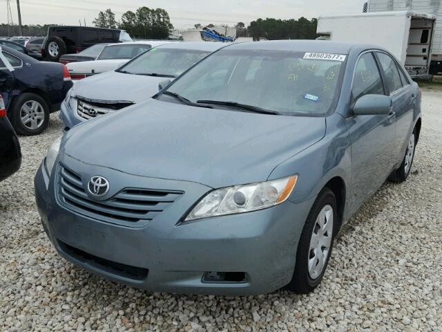 4T1BE46K19U827341 - 2009 TOYOTA CAMRY BASE TEAL photo 2