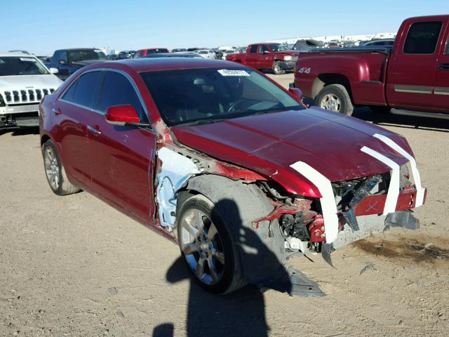 1G6AB5RX4F0143959 - 2015 CADILLAC ATS LUXURY RED photo 1