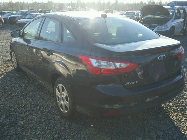 1FADP3E28DL117313 - 2013 FORD FOCUS S BLACK photo 3