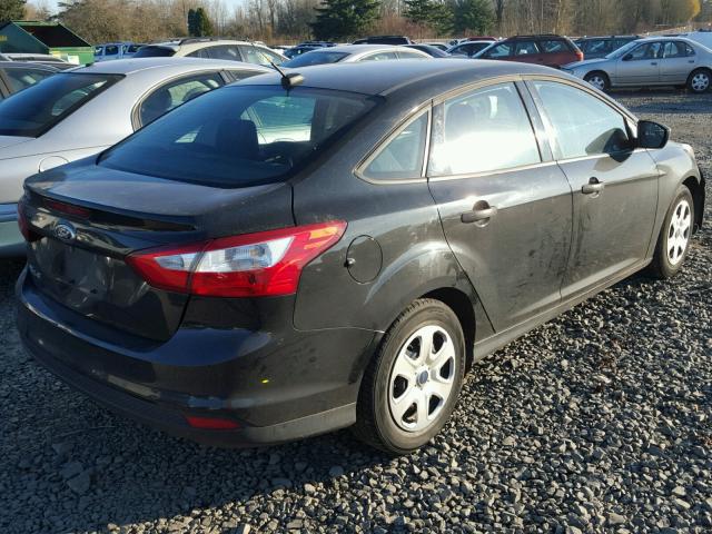 1FADP3E28DL117313 - 2013 FORD FOCUS S BLACK photo 4