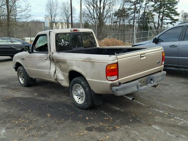 1FTYR10U1WUC38636 - 1998 FORD RANGER TAN photo 3