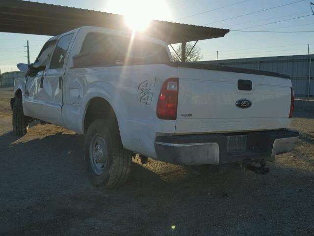 1FT7W2BTXGEB11071 - 2016 FORD F250 SUPER WHITE photo 3