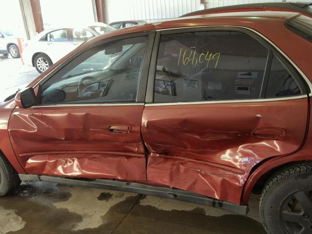 JHMCG5679YC003112 - 2000 HONDA ACCORD SE RED photo 10