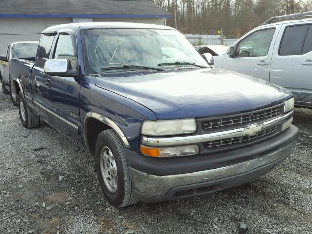 2GCEC19T4Y1367791 - 2000 CHEVROLET SILVERADO BLUE photo 1