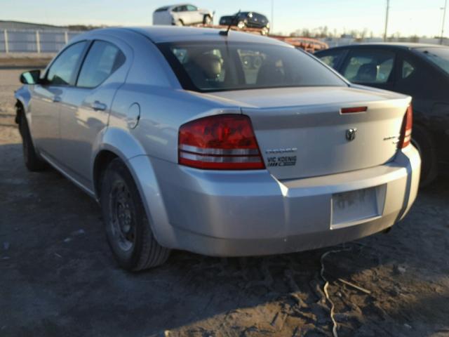 1B3CC4FB4AN180075 - 2010 DODGE AVENGER SX WHITE photo 3