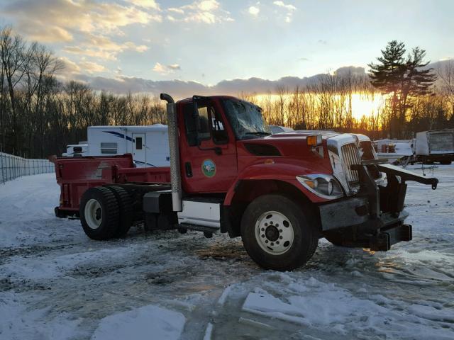 1HTWDSTR7FH731171 - 2015 INTERNATIONAL 7000 7400 RED photo 1