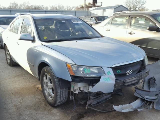 5NPEU46C16H128844 - 2006 HYUNDAI SONATA GLS SILVER photo 1