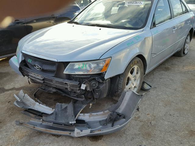 5NPEU46C16H128844 - 2006 HYUNDAI SONATA GLS SILVER photo 2