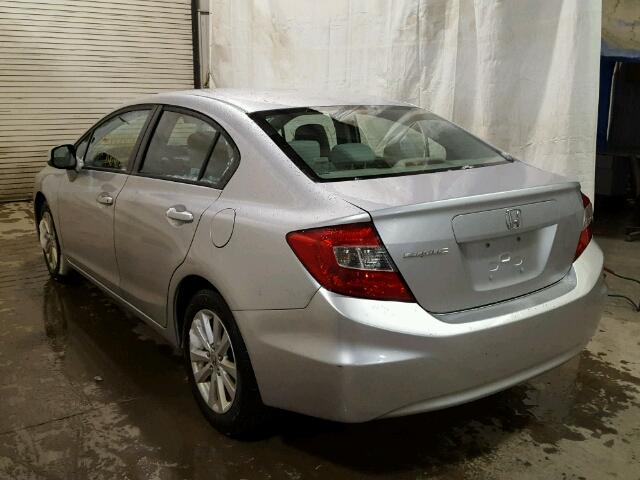 2HGFB2F89CH313868 - 2012 HONDA CIVIC EX SILVER photo 3