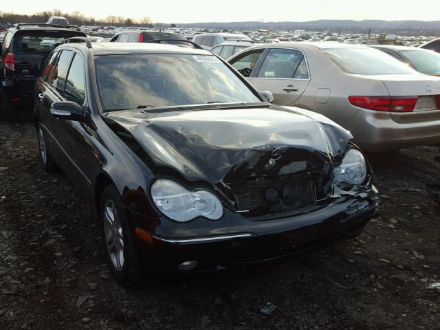 WDBRH64J22F202696 - 2002 MERCEDES-BENZ C 320 BLACK photo 1