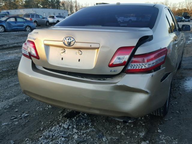 4T1BF3EK3BU613918 - 2011 TOYOTA CAMRY BASE GOLD photo 9