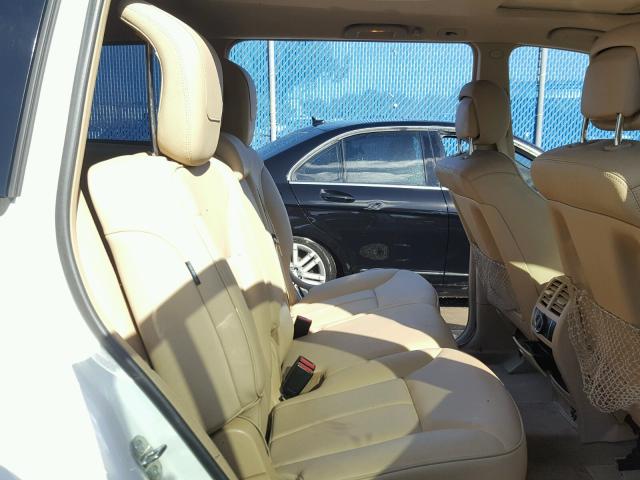 4JGBF2FE7CA796374 - 2012 MERCEDES-BENZ GL 350 BLU WHITE photo 6