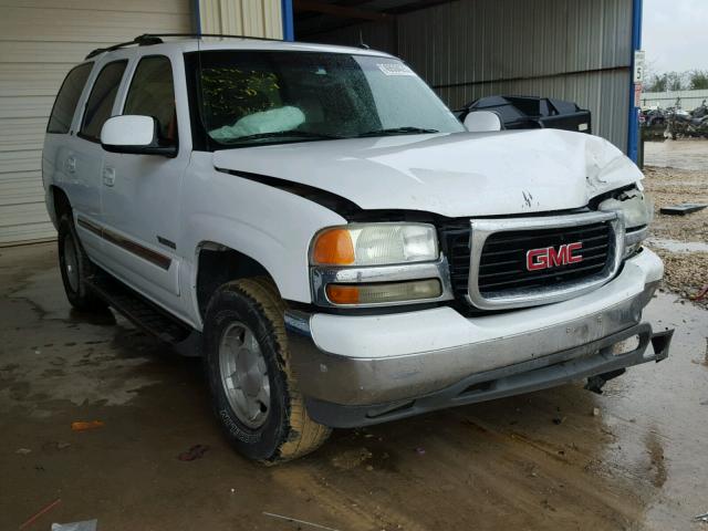 1GKEC13Z14R155465 - 2004 GMC YUKON WHITE photo 1