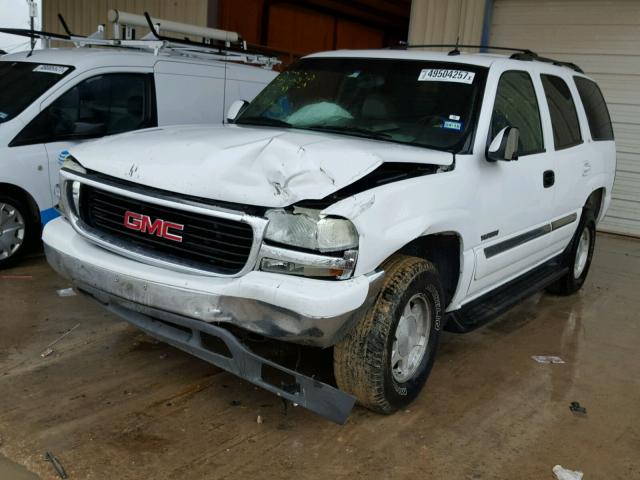 1GKEC13Z14R155465 - 2004 GMC YUKON WHITE photo 2