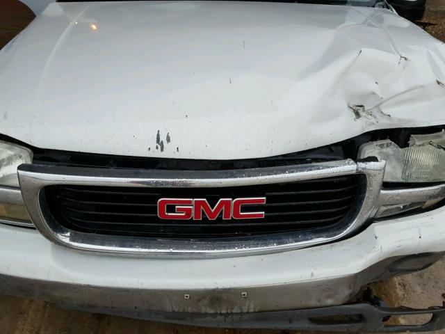 1GKEC13Z14R155465 - 2004 GMC YUKON WHITE photo 7