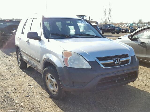 SHSRD78494U206719 - 2004 HONDA CR-V LX SILVER photo 1