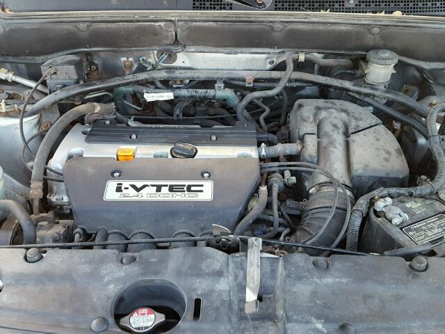 SHSRD78494U206719 - 2004 HONDA CR-V LX SILVER photo 7