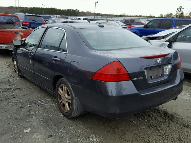 1HGCM56757A178379 - 2007 HONDA ACCORD EX GRAY photo 3