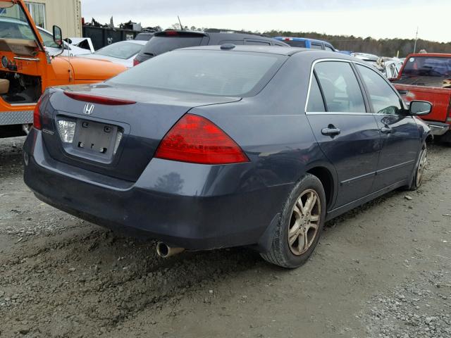 1HGCM56757A178379 - 2007 HONDA ACCORD EX GRAY photo 4