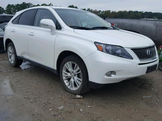 JTJZB1BA3B2004870 - 2011 LEXUS RX 450 WHITE photo 1