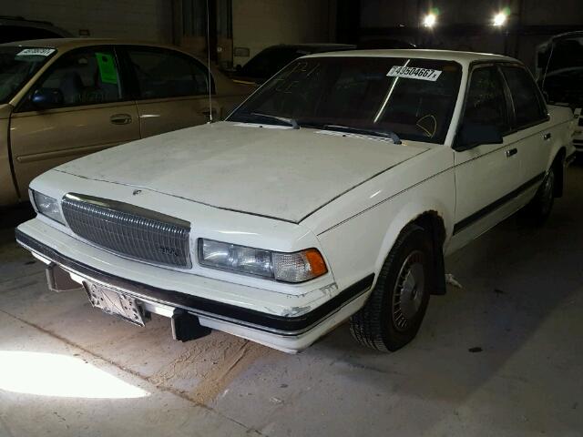 1G4AG54NXN6432646 - 1992 BUICK CENTURY SP WHITE photo 2