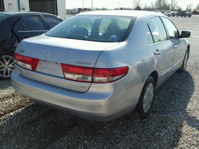 1HGCM56443A071386 - 2003 HONDA ACCORD LX SILVER photo 4