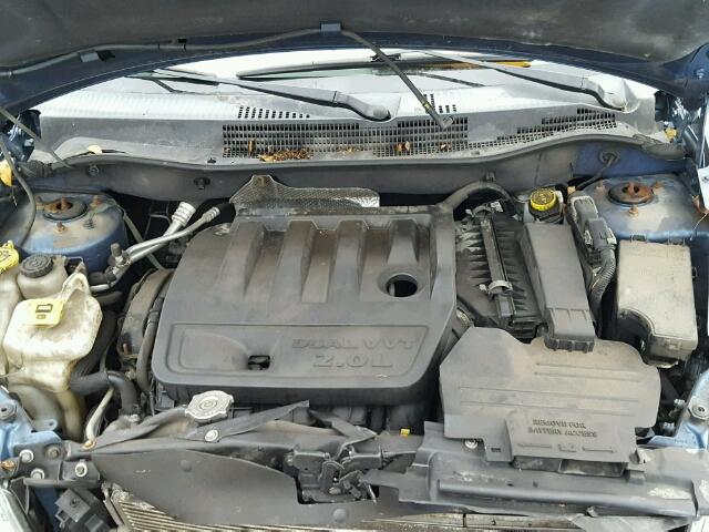 1B3HB48B87D580712 - 2007 DODGE CALIBER SX BLUE photo 7