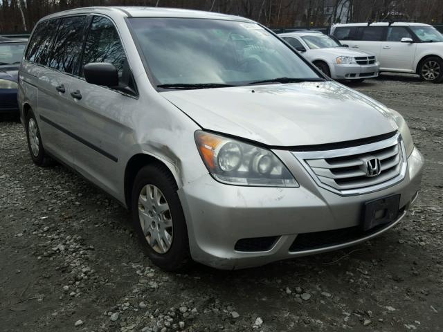 5FNRL38228B031978 - 2008 HONDA ODYSSEY LX GRAY photo 1