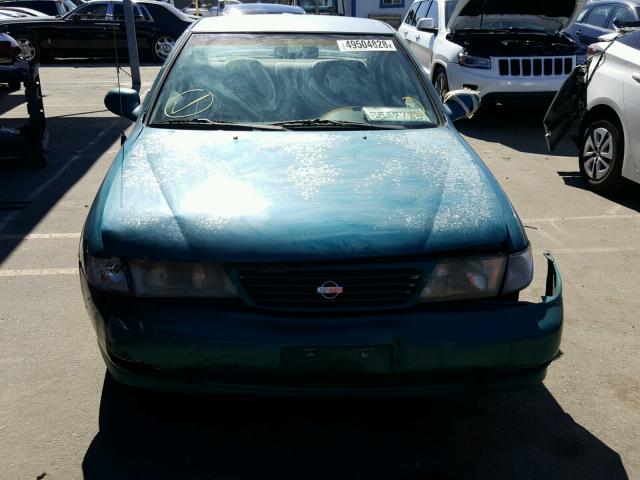 1N4AB42D1TC500649 - 1996 NISSAN 200SX BASE GREEN photo 9