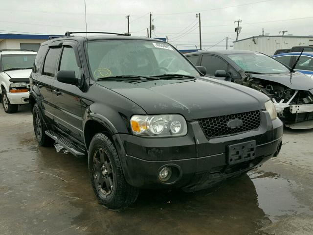 1FMCU931X6KA72729 - 2006 FORD ESCAPE XLT BLACK photo 1