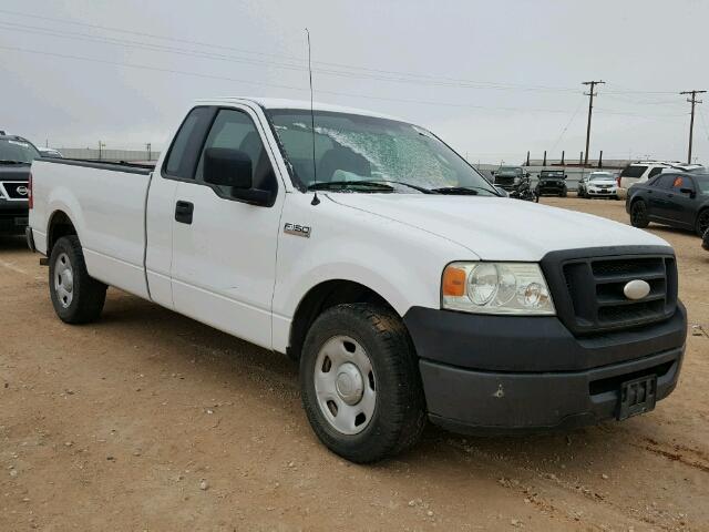 1FTRF12298KD71622 - 2008 FORD F150 WHITE photo 1