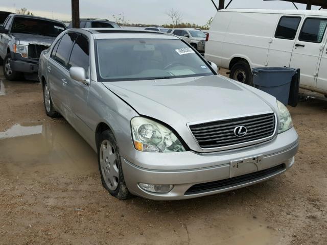 JTHBN30FX30098540 - 2003 LEXUS LS 430 SILVER photo 1