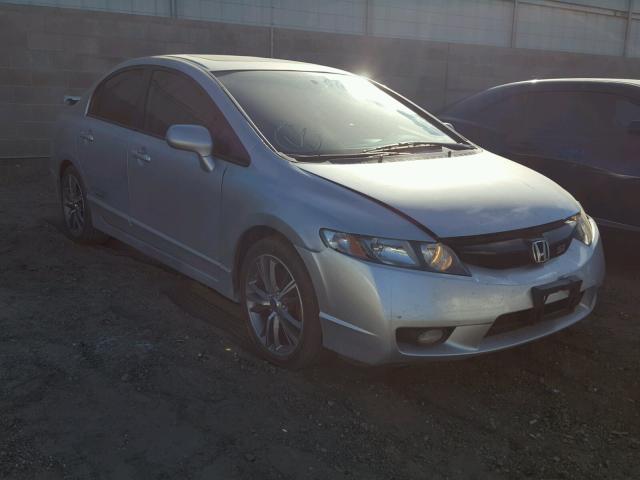 2HGFA55569H705386 - 2009 HONDA CIVIC SI SILVER photo 1