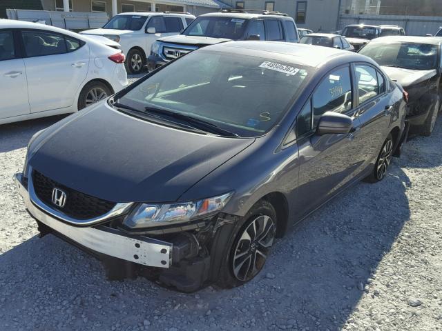 19XFB2F86EE068430 - 2014 HONDA CIVIC EX 黑色 照片 2