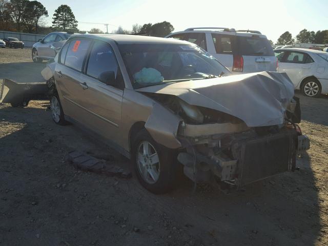 1G1ZT52845F297978 - 2005 CHEVROLET MALIBU LS GOLD photo 1