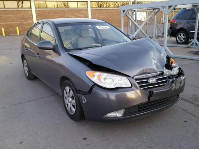 KMHDU46D19U628934 - 2009 HYUNDAI ELANTRA GL GRAY photo 1