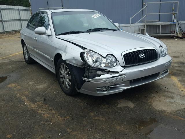 KMHWF35H55A108149 - 2005 HYUNDAI SONATA GLS SILVER photo 1