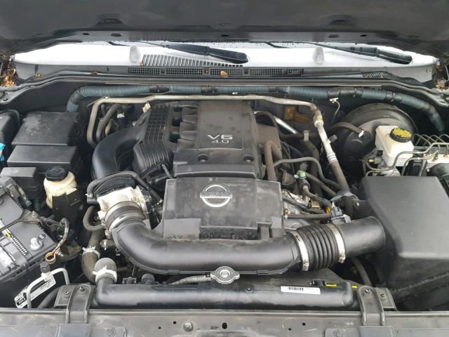 5N1AR18U67C617611 - 2007 NISSAN PATHFINDER შავი ფოტო 7