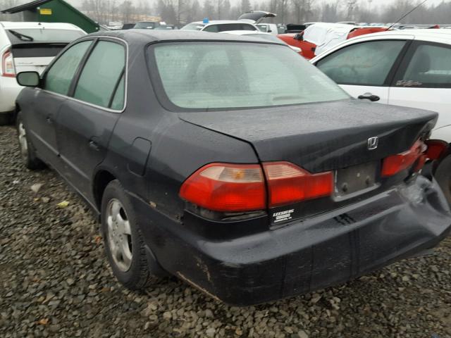 1HGCG5656WA181926 - 1998 HONDA ACCORD EX BLACK photo 3